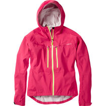 Madison Zena women's waterproof jacket, rose red