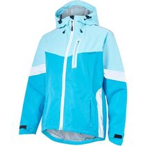 Madison Prima women's waterproof jacket, radiant blue/caribbean blue