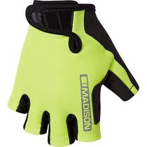 Madison Tracker kid's mitts, lime punch