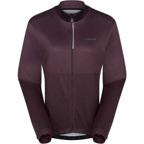Madison Sportive women's long sleeve thermal jersey - mauve click to zoom image