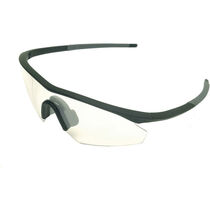 Madison Shields glasses - matt black frame / clear lens