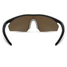 Madison D'Arcs Glasses 3-lens pack - matt black frame / dark, amber & clear lenses click to zoom image