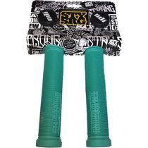 ODI Stay Strong Lion Heart BMX / Scooter Grips 143mm - Mint
