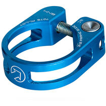 PRO Performance seatpost clamp, 34.9, blue