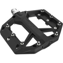 Shimano Pedals PD-GR400 flat pedals, resin with pins, black