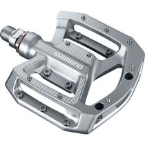 Shimano Pedals PD-GR500 MTB flat pedals, silver