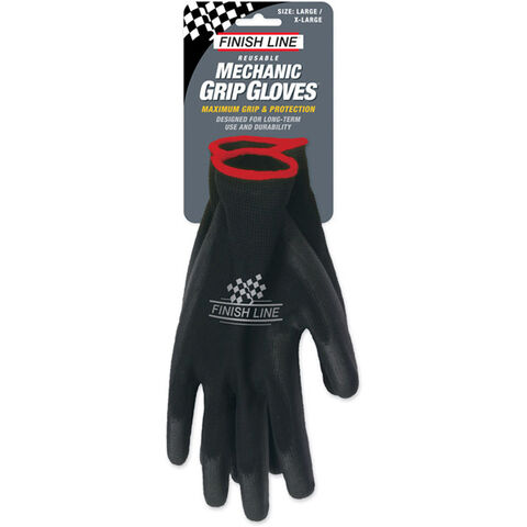 Finish Line Mechanic Grip Gloves (Large / XL) click to zoom image