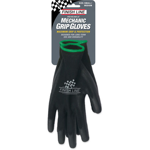 Finish Line Mechanic Grip Gloves (Small / Medium) click to zoom image