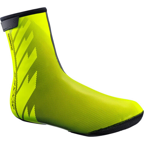 Shimano Clothing Unisex - S3100R NPU+ Shoe Cover - Neon Yellow click to zoom image