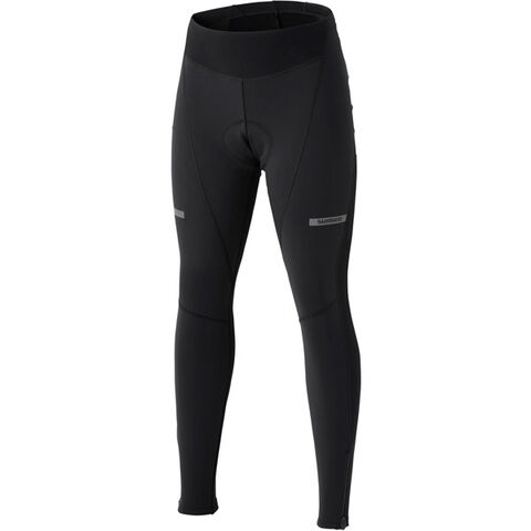 Shimano Clothing Women's Wind Tights, Black click to zoom image