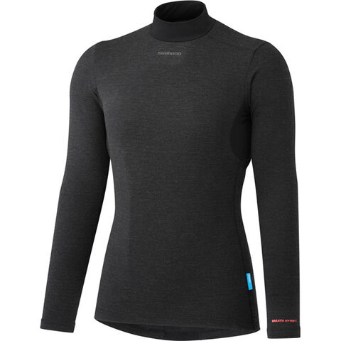 Shimano Clothing Women's Breath Hyper Baselayer, Black click to zoom image