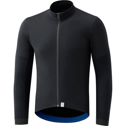 Shimano Clothing Men's Evolve Wind Jersey, Black click to zoom image