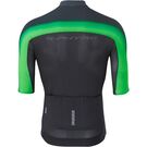 Shimano Clothing Men's, S-PHYRE FLASH Short Sleeve Jersey, Black/Green click to zoom image