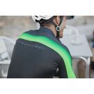 Shimano Clothing Men's, S-PHYRE FLASH Short Sleeve Jersey, Black/Green click to zoom image