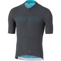 Shimano Clothing Men's Evolve Jersey, Charcoal