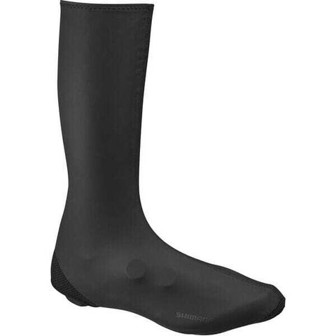 Shimano Clothing Men's, S-PHYRE Tall Shoe Cover, Black click to zoom image