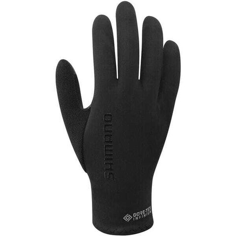 Shimano Clothing Unisex INFINIUM<sup>TM</sup> Race Gloves, Black click to zoom image