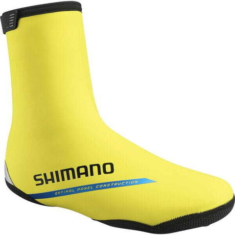 Shimano Clothing Unisex Road Thermal Shoe Cover, Neon Yellow click to zoom image