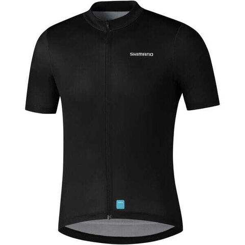 Shimano Clothing Men's Element Jersey, Black click to zoom image