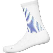 Shimano Clothing Unisex S-PHYRE Tall Socks, White/Purple