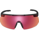 Shimano Clothing S-PHYRE Glasses, Metallic Black, RideScape Road Lens click to zoom image
