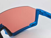 Shimano Clothing Aerolite Glasses, Metallic Blue, RideScape Road Lens click to zoom image