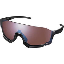 Shimano Clothing Aerolite Glasses, Metallic Black, RideScape Road Lens