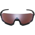 Shimano Clothing Aerolite Glasses, Metallic Black, RideScape Road Lens click to zoom image