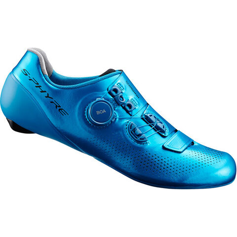 Shimano S-PHYRE RC9 (RC901) TRACK SPD-SL Shoes, Blue click to zoom image