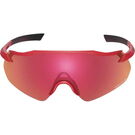 Shimano Equinox Glasses, Metalic Red, RideScape Road Lens click to zoom image