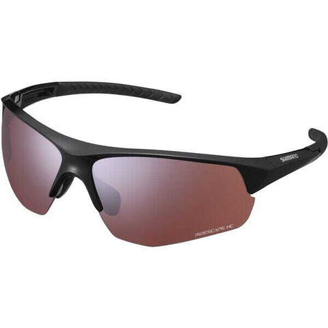 Shimano Twinspark Glasses, Black, RideScape High Contrast Lens click to zoom image