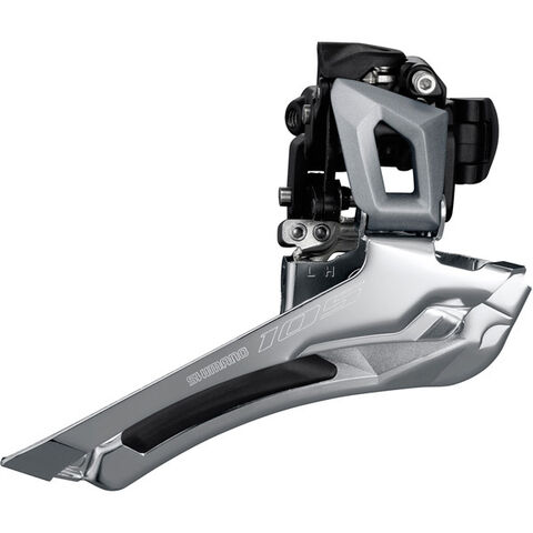 Shimano 105 FD-R7000 105 11-speed toggle front derailleur, double 34.9 mm, black click to zoom image