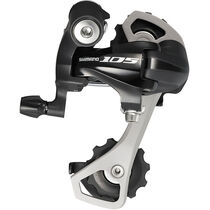 Shimano 105 RD-5701 105 10speed rear derailleur, GS, max 32T with double c/set, black