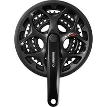 Shimano Non-Series Road FC-A073 square taper triple chainset 7/8speed, 50/39/30T 165mm