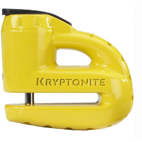 Kryptonite Keeper 5-S disc lock - with reminder cable - yellow click to zoom image