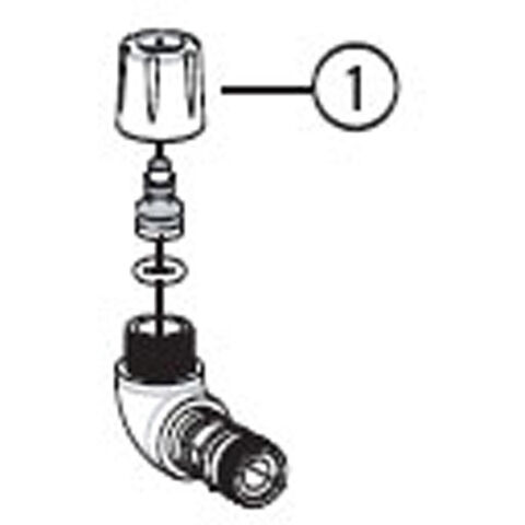 Park Tool 1082 Head/Hose Compression Fitting PFP-3 click to zoom image