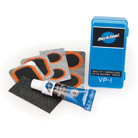 Park Tool VP-1 Vulcanising Patch Kit click to zoom image